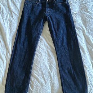 APC Petit New Standard Men's Blue Jeans 34 x 30 $270 Retail